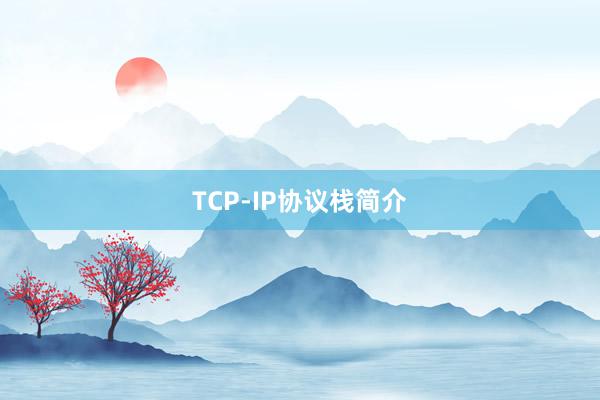 TCP-IP协议栈简介